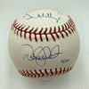 Derek Jeter & Don Mattingly Yankees Captains Multi Signed Baseball JSA COA