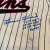 Harmon Killebrew Signed Heavily Inscribed STATS Minnesota Twins Jersey UDA COA