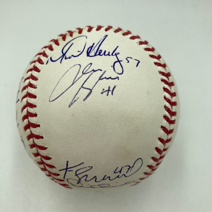 2009 New York Yankees World Series Champs Team Signed W.S. Baseball JSA COA