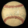 Babe Ruth Ty Cobb Cy Young Jimmie Foxx Tris Speaker 34 Sigs Signed Baseball JSA