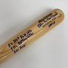 Stan Musial Signed Heavily Inscribed STAT Baseball Bat Reggie Jackson COA