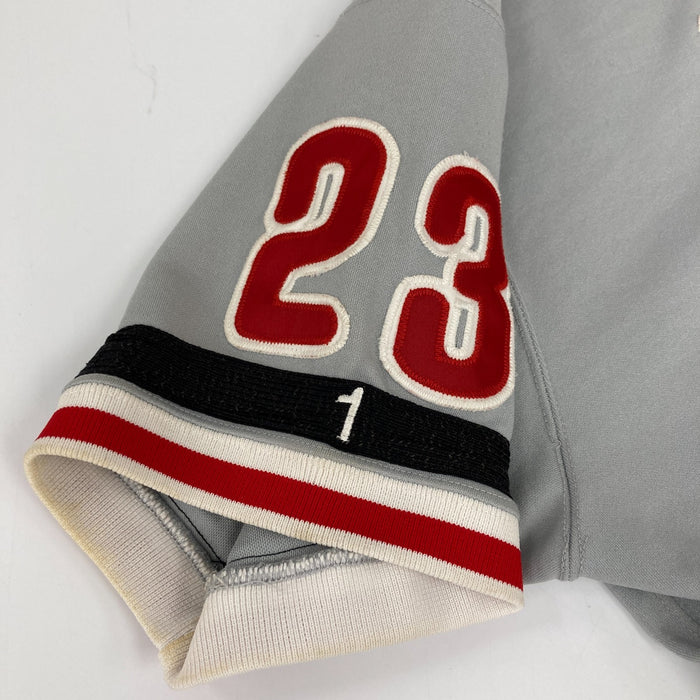 Ricky Jordan Signed 1997 Philadelphia Phillies Game Used Jersey