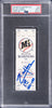 Randy Johnson First No-Hitter Signed Full Ticket June 2, 1990 PSA Auto 10
