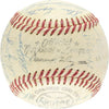 Beautiful 1960 Milwaukee Braves Team Signed Baseball With Hank Aaron PSA DNA