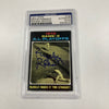 1971 Topps Brooks Robinson Signed Baseball Card Auto PSA DNA