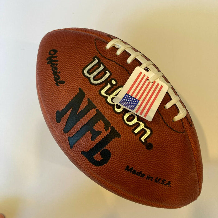 John Madden Signed Autographed Official Wilson NFL Game Football JSA COA