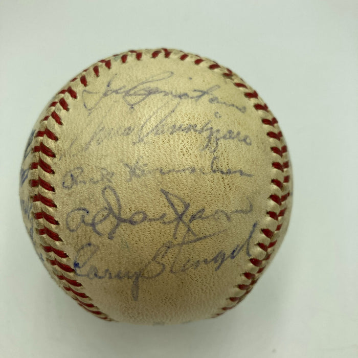 1962 New York Mets Inaugural Season Team Signed National League Baseball JSA COA