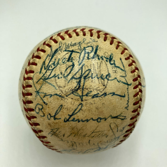The Most Complete 1954 NY Giants World Series Champs Team Signed Baseball PSA