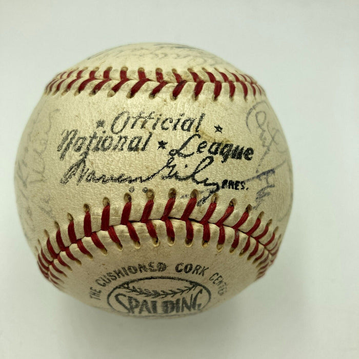 Nolan Ryan Tom Seaver 1970 New York Mets Team Signed Vintage NL Baseball JSA COA