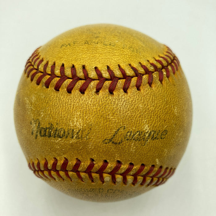 Babe Ruth Single Signed Autographed Baseball PSA DNA COA