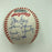 1998 New York Yankees World Series Champs Team Signed Baseball Derek Jeter JSA