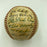 1966 Cleveland Indians Team Signed Official American League Baseball