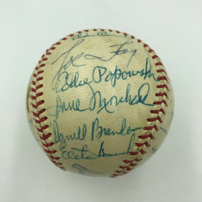 1967 Boston Red Sox AL Champs Team Signed American League Baseball With JSA COA