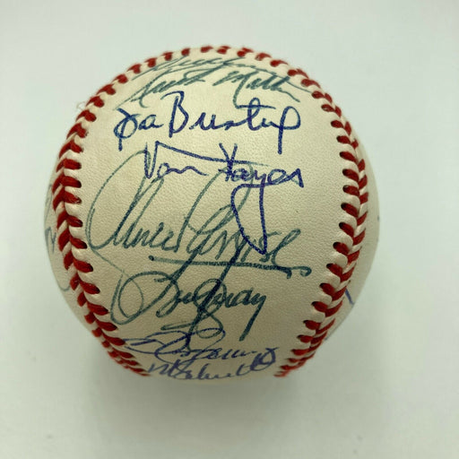 Mike Schmidt 1980's Philadelphia Phillies Team Signed Baseball