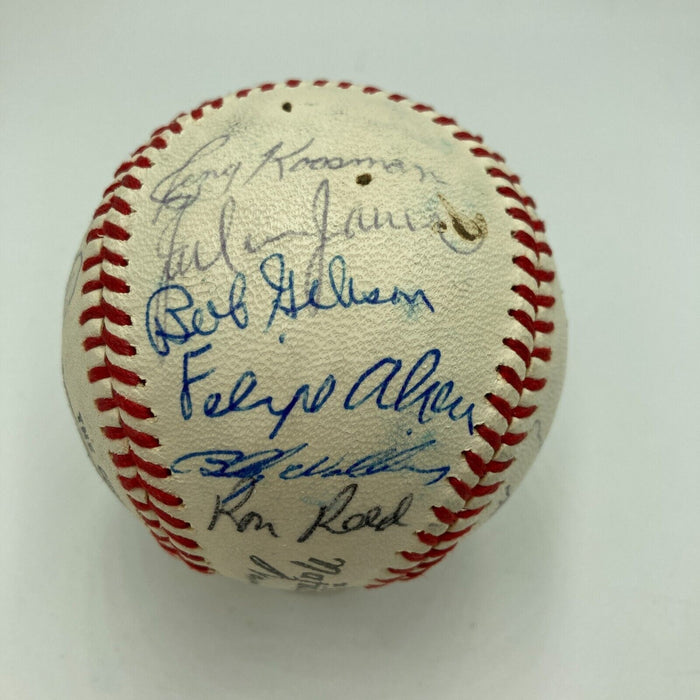 1968 All Star Game Team Signed Baseball Tom Seaver Bob Gibson Don Drysdale