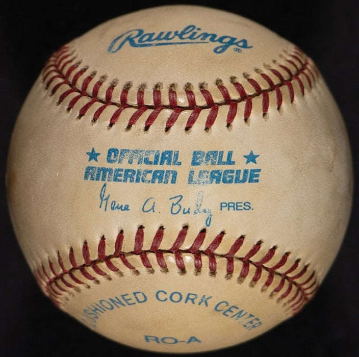 Michael Jordan 1980's Single Signed American League Baseball Beckett COA