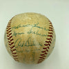 1959 New York Yankees Team Signed Baseball Mickey Mantle PSA DNA COA
