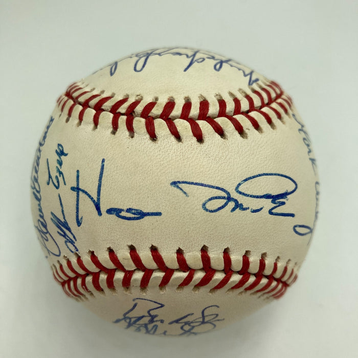 George Brett Kirk Gibson MLB Legends Multi Signed American League Baseball