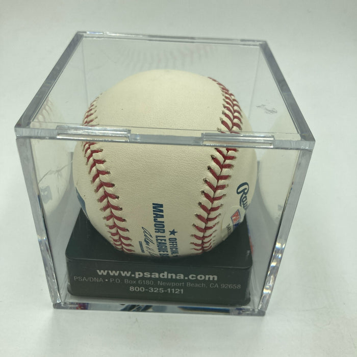 Stan Musial HOF 1969 Signed Baseball PSA DNA Graded 10 GEM MINT