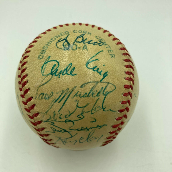 1979 New York Yankees Team Signed AL Baseball Billy Martin Yogi Berra