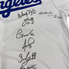2020 Los Angeles Dodgers World Series Champs Team Signed Jersey PSA DNA COA