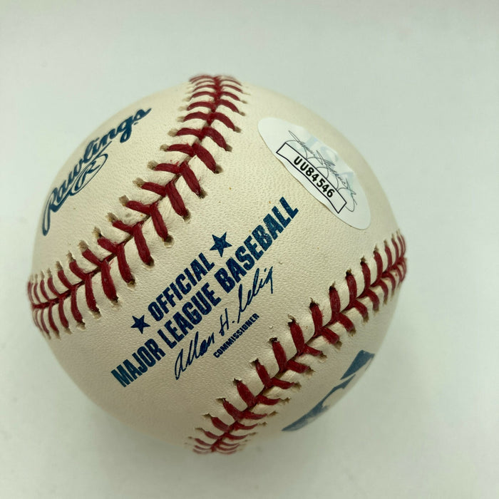 George McGovern Signed Baseball US Senator & Presidential Nominee JSA COA