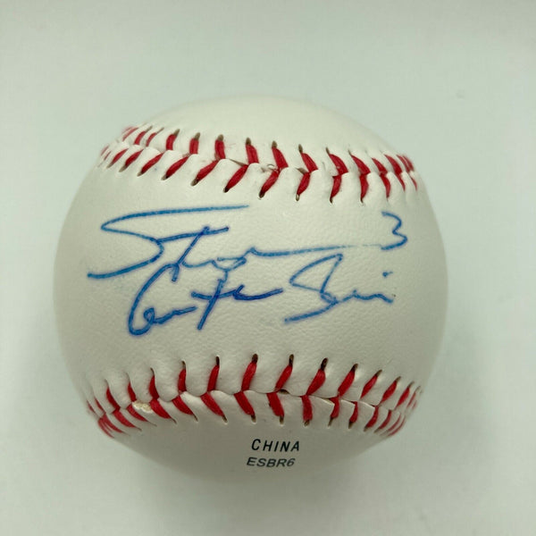 Stephen Gostkowski Signed Autographed Baseball New England Patriots Beckett COA