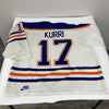 JARI KURRI Signed Authentic Edmonton Oilers Jersey CCM JSA COA