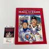 Ryne Sandberg & Wade Boggs Signed 2005 Hall Of Fame Induction Program JSA COA