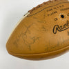 1966 Los Angeles Rams Team Signed Football JSA COA
