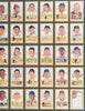 1989 Perez Steele Multi-Signed Uncut Sheet 39 Sig Mickey Mantle Ted Williams JSA