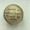 Dave Bancroft Single Signed 1926 National League Jubilee Baseball With JSA COA