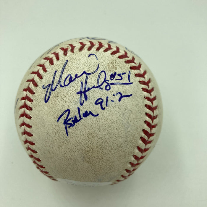 2016 World Series Game Used Baseball Signed By Umpire Crew JSA COA Chicago Cubs