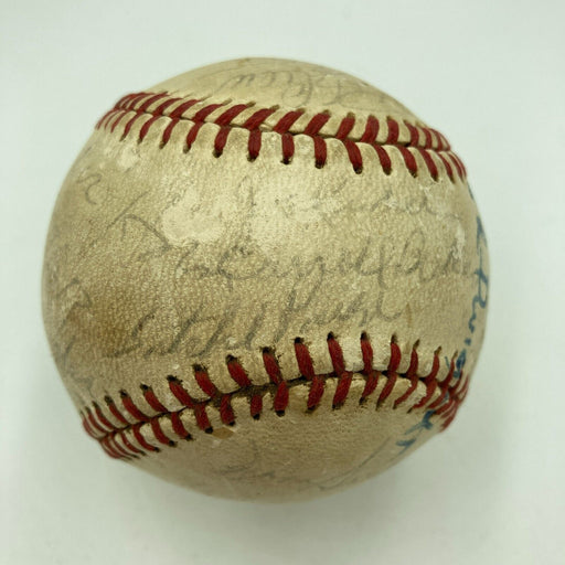 Hilton Smith Satchel Paige Negro League Kansas City Monarchs Signed Baseball JSA