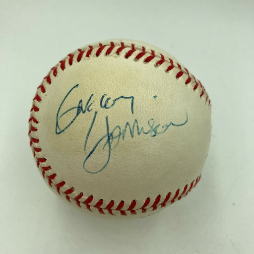 Gregory Harrison Signed Autographed Baseball With JSA  Movie Star