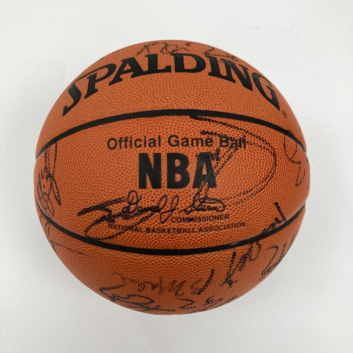 Michael Jordan Kobe Bryant 2003 All Star Game Signed Basketball PSA & Beckett