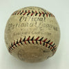 1923 Cincinnati Reds Team Signed Official National League Baseball Beckett COA