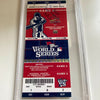 Bill DeWITT St Louis Cardinals Owner Signed 2013 World Series Ticket PSA DNA
