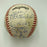 Perfect Game & No Hitter Multi Signed Baseball Sandy Koufax 14 Sigs JSA COA