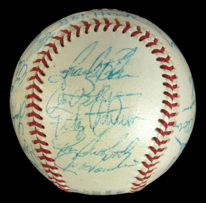 1971 New York Yankees Team Signed Official American League Baseball JSA COA