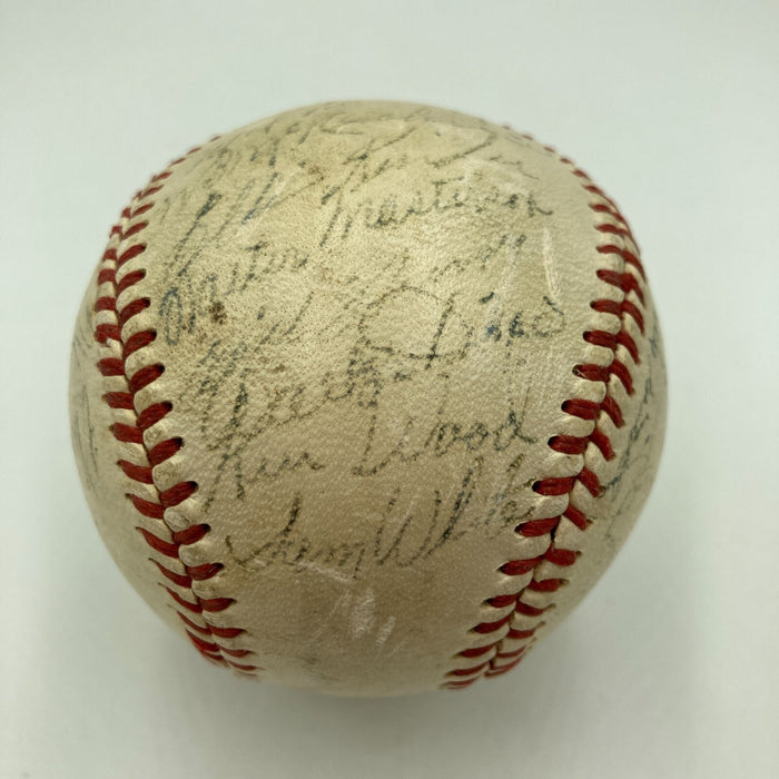 1952 Boston Red Sox Team Signed Official American League Baseball