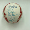 1998 New York Yankees World Series Champs Team Signed Baseball Derek Jeter JSA
