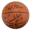 1966-1967 Philadelphia 76ers Champs Team Signed Basketball Wilt Chamberlain JSA