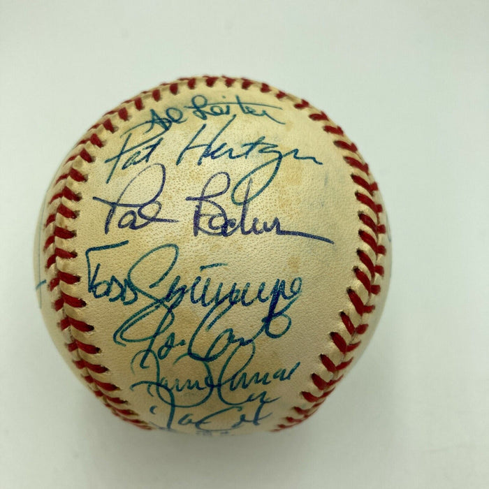 1993 Toronto Blue Jays World Series Champs Team Signed Baseball JSA COA