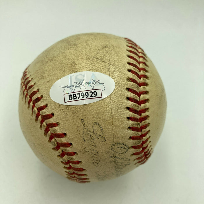 Magnificent Frankie Frisch Single Signed Baseball With JSA COA