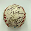 1996 New York Yankees World Series Champs Team Signed Baseball Derek Jeter JSA