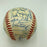 1993 Toronto Blue Jays World Series Champs Team Signed W.S. Baseball JSA COA