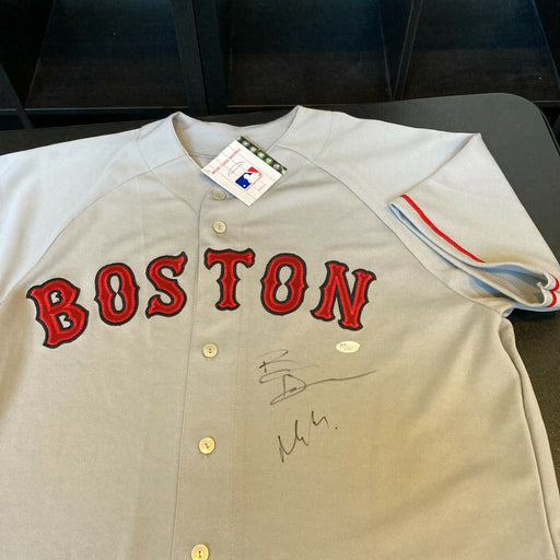 Ben Affleck & Matt Damon Signed Authentic Boston Red Sox Jersey JSA COA