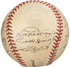 1951 All Star Game Team Signed Baseball Joe Dimaggio & Ted Williams PSA DNA COA