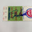 Ron Santo Signed 1976 Chicago Cubs Full Ticket JSA COA